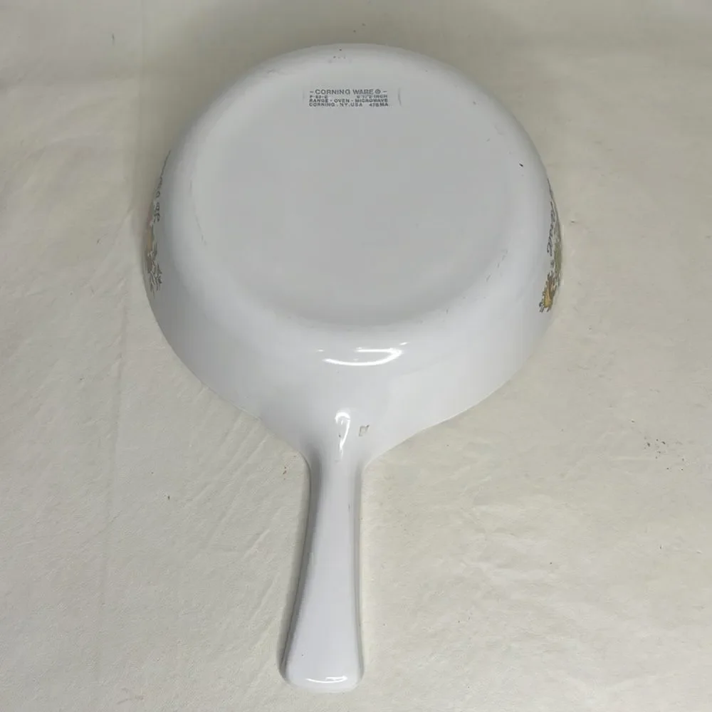 Corning Ware Le Persil 6 1/2 Inch Pan Lid Range Oven Micro P-83-8 Corning NY USA